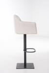 Tabouret de bar Damaso Beige - Noir