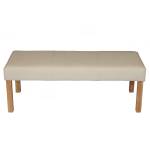 Sitzbank M37 Kunstleder Beige - Breite: 120 cm