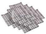Stoffserviette Iceland 12er Set Grau - Textil - 45 x 1 x 45 cm