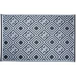 Tapis d'extérieur 423800 Noir - Textile - 120 x 1 x 186 cm