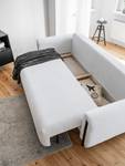 Sofa ZEPHYR Eiche Schwarzbraun Dekor - Taupe