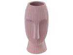 Blumenvase PALLINI Orange - Pink - Stein - 10 x 25 x 10 cm