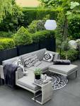 Loungeset ZÜRICH Sitzgruppe Grau - Polyrattan - 219 x 66 x 134 cm