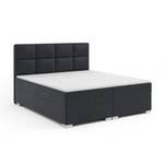 Boxspringbett Doppelbett Norseman Grau - Breite: 180 cm