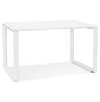 Bureau BAKUS Blanc - Bois massif - 120 x 75 x 60 cm