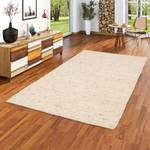 Natur Teppich Wolle Nelson Meliert Beige - 60 x 90 cm