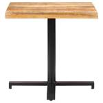 Table de bistro Marron - Bois massif - Bois/Imitation - 80 x 75 x 80 cm