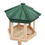 Vogelfutterhaus Braun - Metall - Holzart/Dekor - 33 x 106 x 33 cm