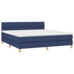 Boxspringbett 3017288-24 Blau - Breite: 180 cm