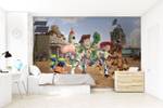 papier peint panoramique Toy Story Fibres naturelles - Textile - 360 x 270 x 270 cm