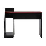 Bureau Duranta Noir - Bois manufacturé - 50 x 85 x 110 cm