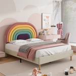 Polsterbett Regenbogen Ⅲ Beige - 140 x 206 cm