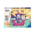 Puzzle Piratenboot Papier - 20 x 4 x 28 cm