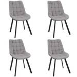 Lot de 4 Chaises SJ.22 Gris - Lot de 4