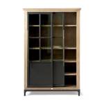 Schrank The Hoxton Schwarz - Massivholz - 110 x 170 x 45 cm