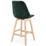 Tabouret De Bar MORISS MINI Vert - Marron