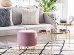 Pouf ELGIN Gold - Pink