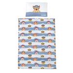 Kinderbettwäsche Paw Patrol Weiß - Textil - 100 x 1 x 135 cm