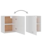 Armoire suspendue Blanc - Largeur : 50 cm