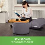 Tabouret pouf "Stay" 45x25cm Anthracite