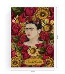 60x40 Leinwand Frida Blumen