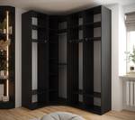 Garderobe Inova 1 Z3 Schwarz - Gold