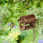 Vogelfutterhaus aus Holz