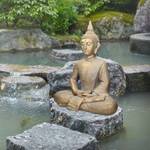 Buddha Figur 52x29x63cm bronze Braun - Kunststoff - 29 x 63 x 52 cm