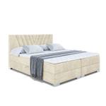 Boxspringbett ERNINA Ecru - Breite: 200 cm - H3