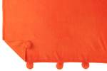 Decke Festive Fusion Orange - Textil - 130 x 1 x 170 cm