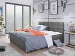 Boxspringbett Fado II Grau - Breite: 185 cm