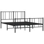 Bettgestell 3028911-4 Schwarz - 156 x 207 cm