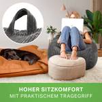 Indoor Sitzsack "Scoop" 90x110cm - Cord Dunkelgrau