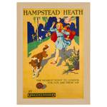 Bilderrahmen Poster 1915 Hampstead Heath
