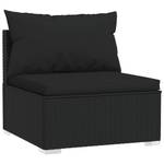 Garten-Lounge-Set (9-teilig) 3013633-23 Schwarz