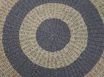 tapis Lawas Beige - Fibres naturelles - 120 x 120 cm