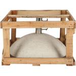 Pied de parasol granit 43,9kg Blanc Blanc