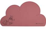 Platzdeckchen X Maus Elefant Pink - Kunststoff - 49 x 1 x 27 cm