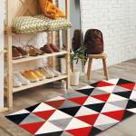 Tapis GEO SCANDI Rouge - 150 x 80 x 80 cm