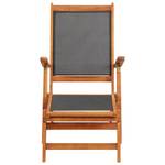 Chaise de terrasse 3015993 Marron - Bois massif - Bois/Imitation - 58 x 92 x 141 cm