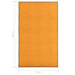 Fußmatte Waschbar 3003421-2 Orange - 90 x 150 cm