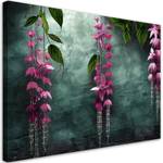 KUNSTDRUCK Hanging Purple Flowers 4 120 x 80 cm