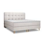 Boxspringbett Pure Beige - Breite: 200 cm