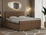 Boxspringbett SUSAN Breite: 140 cm - H3 - Kunstleder