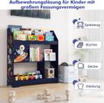 Spielzeugregal VL32201NX Blau - Holzwerkstoff - 30 x 100 x 93 cm