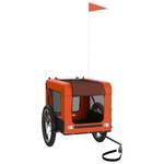 Fahrradanhänger Hund 3028772-1 Orange - 123 x 66 x 63 cm