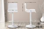 Tabouret de bar Hover Blanc - Blanc