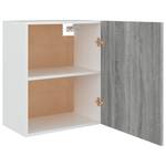 Hängeschrank 3016496-7 Grau - Silber / Grau - Silbergrau - 50 x 60 cm