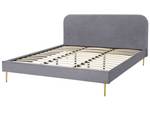 Doppelbett FLAYAT Gold - Grau - Breite: 193 cm