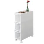 Chariot de Stockage FRG41-K-W Blanc - Matière plastique - 18 x 65 x 43 cm